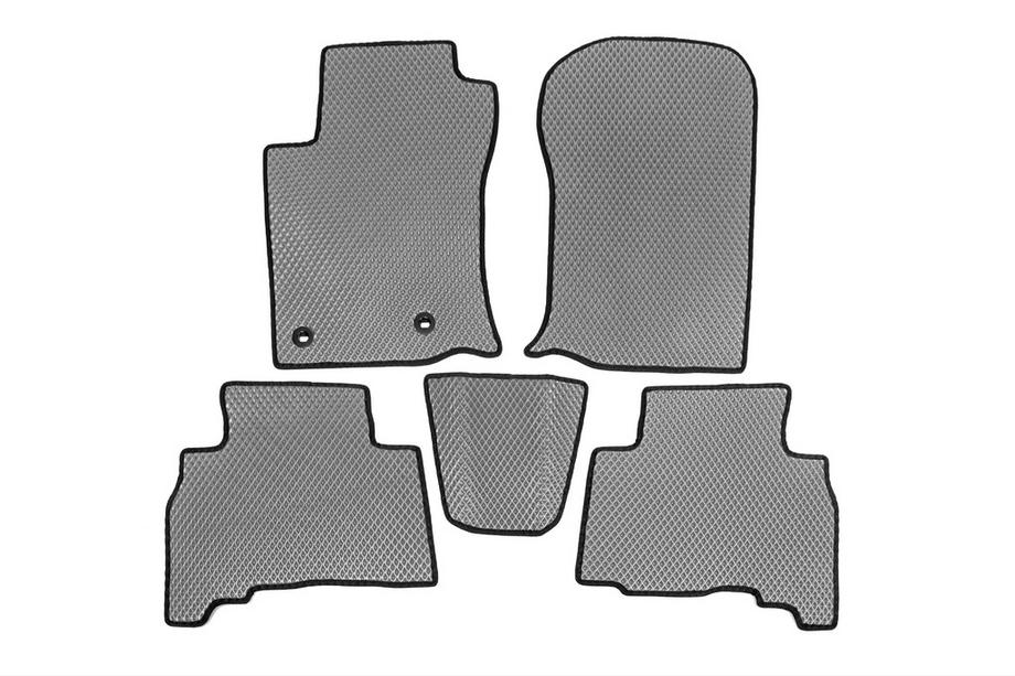 Toyota Land Cruiser Prado 150 2009-2023 гг. Коврики EVA (Серые) Image
