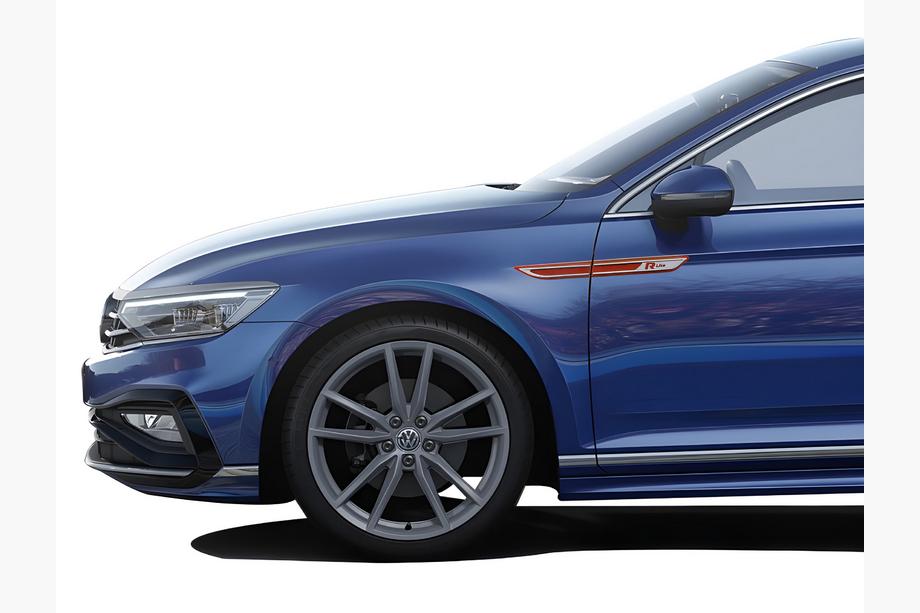 Volkswagen Passat B8 2015-2023 гг. Эмблема R-Line (в ассортименте) Черный Image