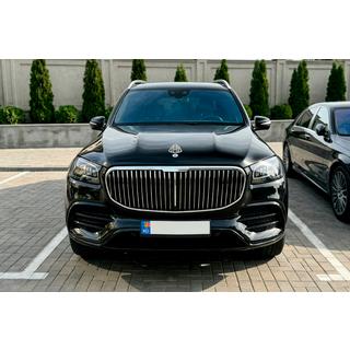 Передняя решетка радиатора 2019-2023 (Maybach) Mercedes GLS X167 2019- гг. фото 2