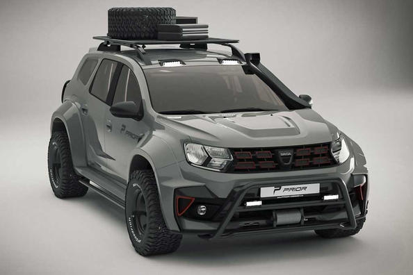 Duster планируют оснастить агрессивным обвесом и мотором на 400 "лошадей" фото 2