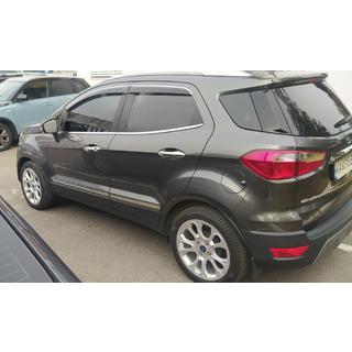 Молдинги дверей нержавейка (4 шт.) Ford Ecosport 2013-2022 гг. фото 3