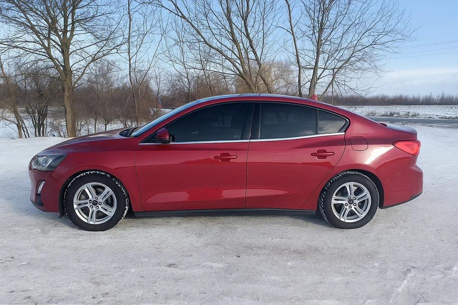 Ford Focus IV 2018- гг. Нижняя окантовка стекол OmsaLine HB, SD (4 шт, нержавейка) OmsaLine - Итальянская Нержавейка Фото 2