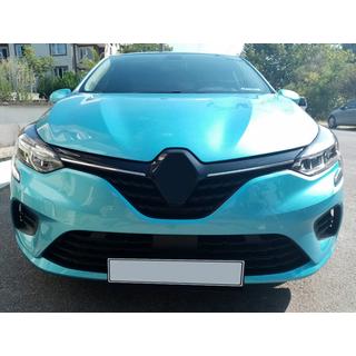Хромированные накладки на решетку (2 шт) Renault Clio V 2019- гг. фото 1
