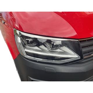 Реснички на Фары Нержавеющая Сталь (2 шт) Volkswagen T6 2015-2024 гг. фото 1