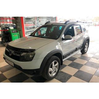 Расширители арок гладкие (8 шт, ABS) Renault Duster 2008–2017 гг. фото 2