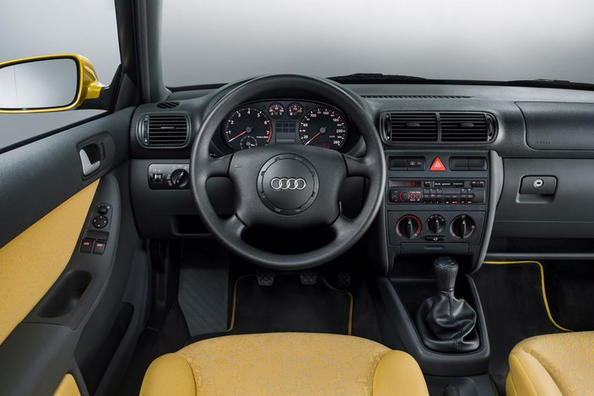Накладки на панель Audi A3 под карбон