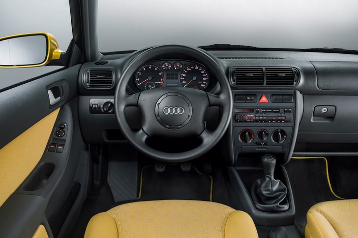 Накладки на панель Audi A3 под карбон