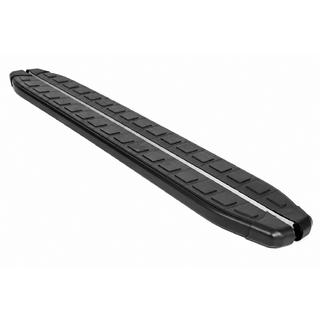Боковые пороги Fullmond Black (2 шт, алюминий)