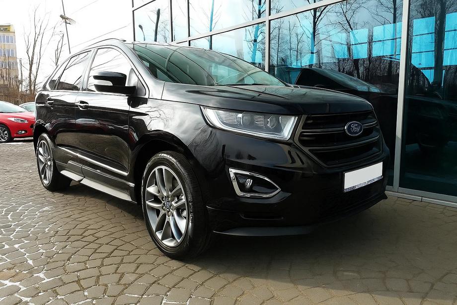 Ford Edge 2014-2024 гг. Хромированные Молдинги на Двери (4 шт, Нержавейка) Фото 3