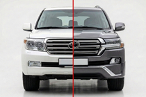 Toyota Land Cruiser 200 2007-2021 гг. Комплект рестайлинга с LC200 2008-2015 на 2016 Executive фото 1