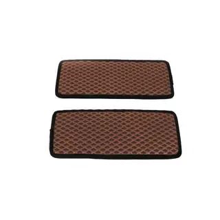Полиуретановые коврики на пороги (2 шт, EVA, кирпичные) Citroen Jumper 2007-2025 гг. фото 1