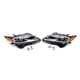 Передние Фары OEM V1 (2015-2018, 2 шт) Lexus ES 2012-2018 гг. фото 2