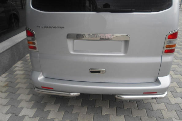 Задние дуги на бампер Volkswagen T5