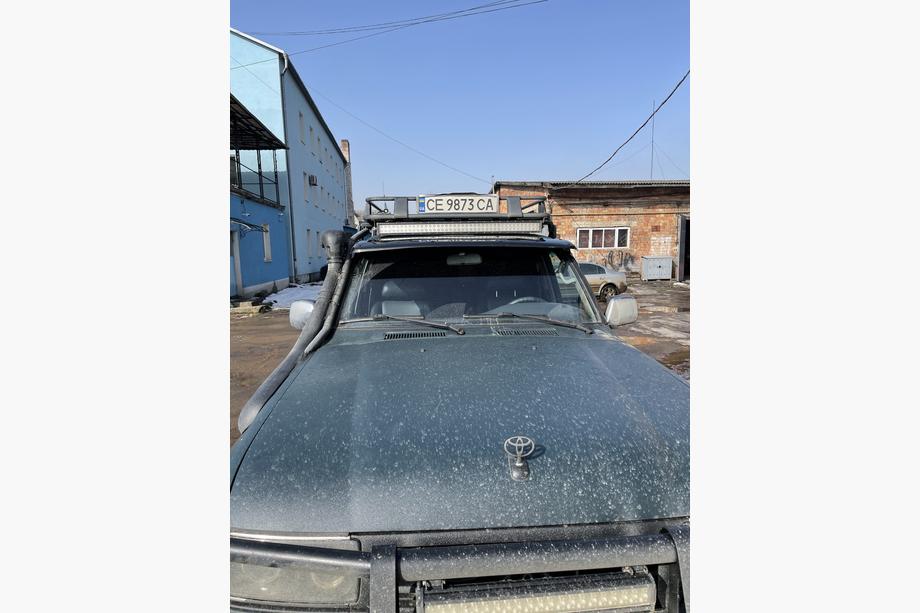 Toyota Land Cruiser 80 1990-1997 гг. Козырек на Лобовое Стекло Фото 4
