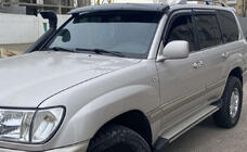 Toyota Land Cruiser 100 1998-2007 гг. Козырек на Лобовое Стекло фото 3