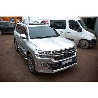 Решетка радиатора 2016-2021 (Дизайн 2021) Toyota Land Cruiser 200 2007-2021 гг. фото 4