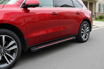 Acura MDX 2013-2020 гг. Боковые Подножки Maya Red (2 шт., Алюминий) фото 1