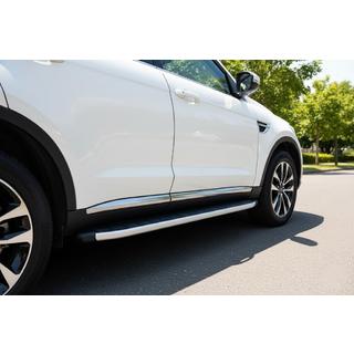Боковые Подножки Fullmond (2 шт., Алюминий) Acura MDX 2013-2020 гг. фото 1
