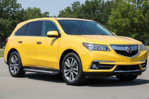 Acura MDX 2013-2020 гг. Боковые Подножки Vision New Black (2 шт., Алюминий) фото 1