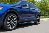 Acura MDX 2013-2020 гг. Боковые Подножки Maya Blue (2 шт., Алюминий) фото 1