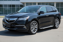 Acura MDX 2013-2020 гг. Боковые Подножки Duru (2 шт., Алюминий) фото 1