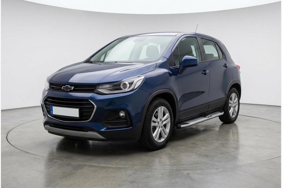 Chevrolet Trax 2012-2023 гг. Боковые Подножки Mevsim Grey (2 шт., Алюминий) Фото 1