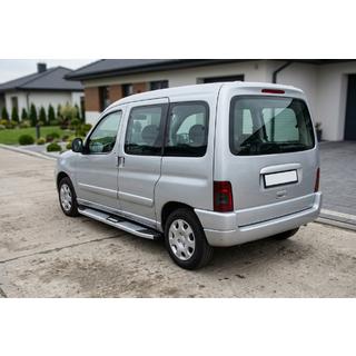 Боковые Подножки Mevsim Grey (2 шт., Алюминий) Citroen Berlingo 1996-2008 гг. фото 1