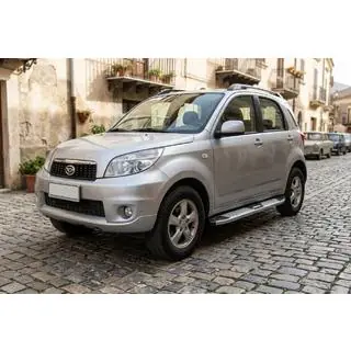 Боковые Подножки Mevsim Grey (2 шт., Алюминий) Daihatsu Terios 2006-2017 гг. фото 1