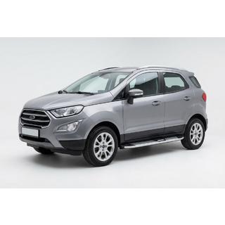 Боковые Подножки Mevsim Grey (2 шт., Алюминий) Ford Ecosport 2013-2022 гг. фото 1