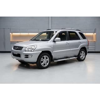 Боковые Подножки Mevsim Grey (2 шт., Алюминий) Kia Sportage 2004-2010 гг. фото 1