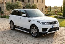 Range Rover Sport 2014-2022 гг. Боковые Подножки Mevsim Grey (2 шт., Алюминий) фото 1