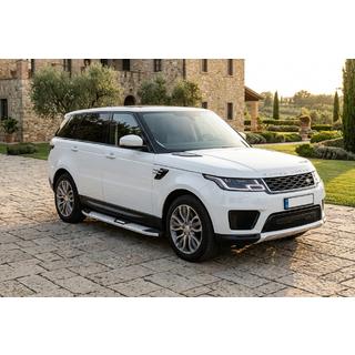 Боковые Подножки Mevsim Grey (2 шт., Алюминий) Range Rover Sport 2014-2022 гг. фото 1