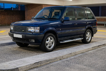 Range Rover II P38A 1997-2002 гг. Боковые Подножки Mevsim Grey (2 шт., Алюминий) фото 1