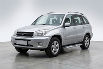 Toyota Rav 4 2001-2005 гг. Боковые Подножки Mevsim Grey (2 шт., Алюминий) фото 1