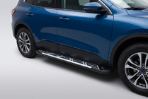 Ford Kuga/Escape 2019- гг. Боковые Подножки Sunrise (2 шт., Алюминий) фото 1