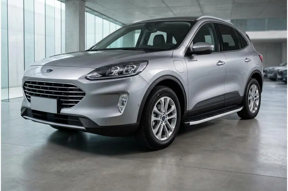 Ford Kuga/Escape 2019- гг. Боковые Подножки Fullmond (2 шт., Алюминий) Image