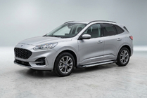 Ford Kuga/Escape 2019- гг. Боковые пороги Allmond Grey (2 шт., алюминий) фото 1