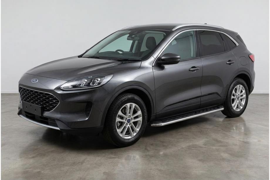 Ford Kuga/Escape 2019- гг. Боковые Подножки Maydos V1 (2 шт., Алюминий) Image