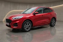 Ford Kuga/Escape 2019- гг. Боковые Подножки Maya Red (2 шт., Алюминий) фото 1
