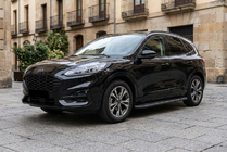 Ford Kuga/Escape 2019- гг. Боковые Подножки Bosphore Black (2 шт., Алюминий) фото 1