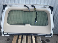 Toyota Land Cruiser 200 2007-2021 гг. Верхняя крышка багажника 2016+ белая (Б/У, оригинал) фото 4