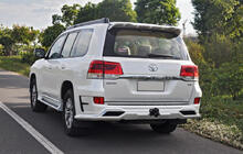 Toyota Land Cruiser 200 2007-2021 гг. Задний бампер в сборе 2016+ (EWAN) фото 1