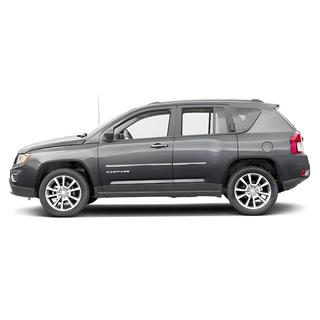 Дверные Молдинги OmsaLine Нержавеющая Сталь Jeep Compass 2006-2016 гг. фото 3