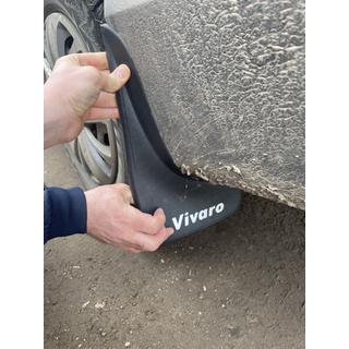 Задние модельные брызговики (комплект) Opel Vivaro 2015-2019 гг. фото 4