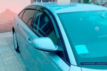 Audi A6 C7 2011-2017 гг. Ветровики на окна Sedan (4 шт., HIC) фото 2