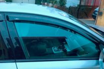 Audi A6 C7 2011-2017 гг. Ветровики на окна Sedan (4 шт., HIC) фото 3