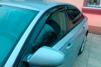 Audi A6 C7 2011-2017 гг. Ветровики на окна Sedan (4 шт., HIC) фото 6