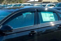 Audi A6 C7 2011-2017 гг. Ветровики на окна Sedan (4 шт., HIC) фото 1