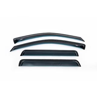 Ветровики на окна (4 шт, HIC) Jeep Grand Cherokee WK 2004-2010 гг. фото 3