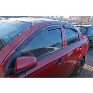 Ветровики SD (4 шт, HIC) Chevrolet Aveo T200 2002-2008 гг. фото 1